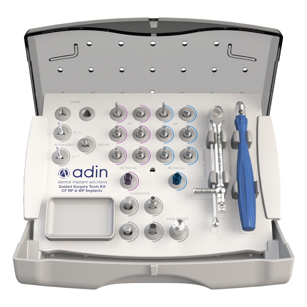 Guided Surgery Accessories KIT - RP/WP Implants - Adin - GoldenDent